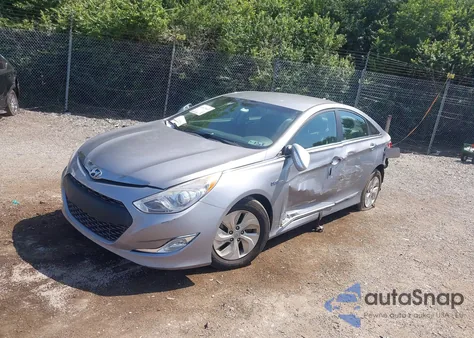 2014 Hyundai Sonata Hybrid from USA, damaged, VIN KMHEC4A42EA115444